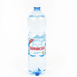 Минеральная питьевая вода Карачинская 1,5л ПЭТ газированная