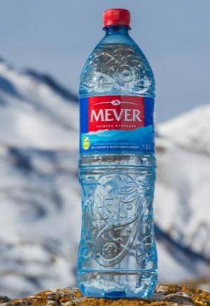 Вода минеральная Мевер , 1,5 л, в упаковке 6 шт.