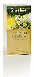 Чай Гринфилд Camomile Meadow травяной пачка 25 х 1,5 г.