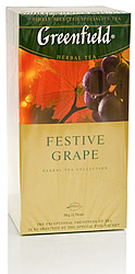 Чай Гринфилд Festive Grape фрукт. со вкусом винограда 25x1.5 г