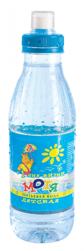 Детская вода МОТЯ, 0,5л, крышка-соска, упак.