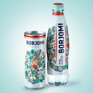 Минеральная вода Borjomi с газом 0,5 л (Грузия)