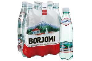 Минеральная вода Borjomi с газом 0,75 л, Грузия 