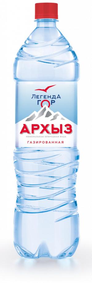 Вода минеральная Легенда Гор Архыз 1,5 л газ в уп. 6 шт(под заказ 1-2 дня)