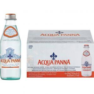 Вода Acqua Panna 0,25л стекло негаз, в уп.24 шт (под заказ 1-2 дня)