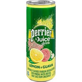 Напиток б/алк газ Perrier лимон, гуава 0,25л ал/б в уп.24 шт (в уп.24 шт)