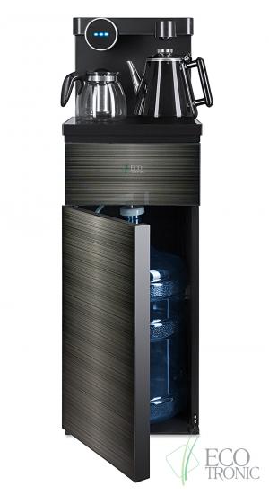 Кулер с чайным столиком Тиабар Ecotronic TB12-LNR black 