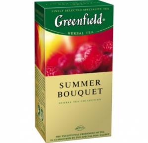 Чай Гринфилд Summer Bouquet травяной пачка 25 x 2 г.