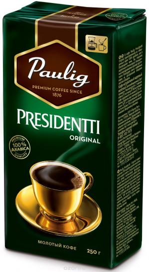 Paulig Presidentti Original молотый 250г