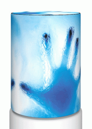 Чехол на бутыль 19л, Aqua Frozen hands_print
